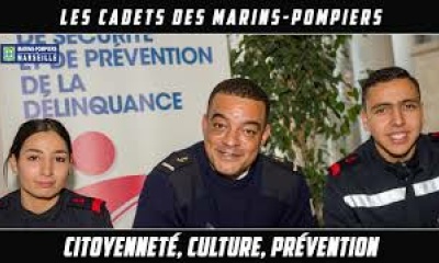 BMPM : Les cadets des marins-pompiers de Marseille